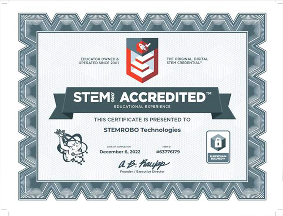 STEMROBO Certification